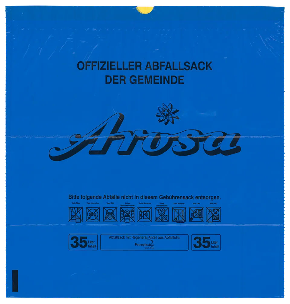 Gebührensack Arosa