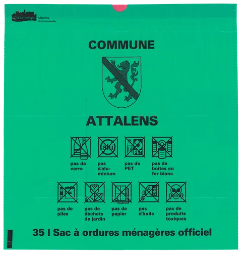 Gebührensack Attalens