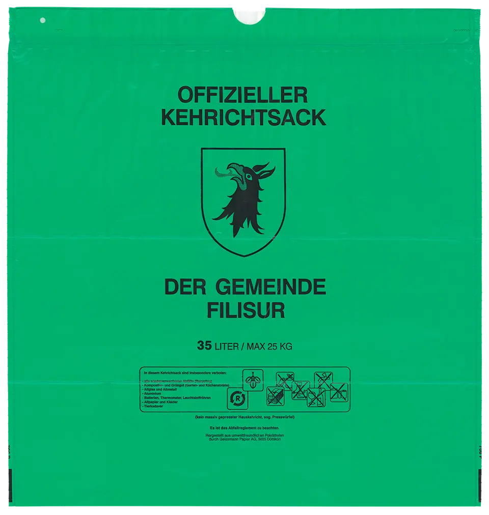 Gebührensack Bergün Filisur