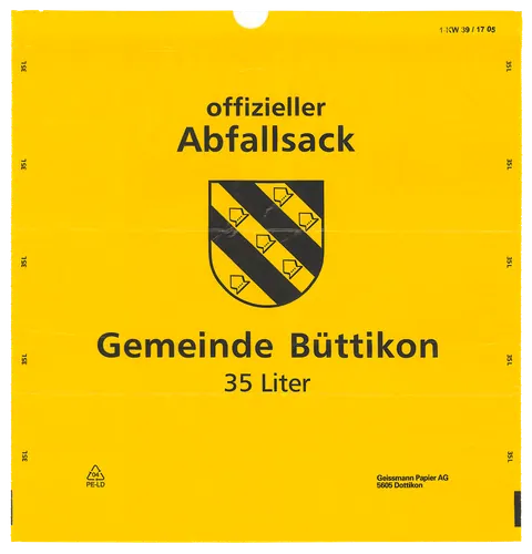 Gebührensack Büttikon