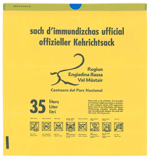 Gebührensack Engiadina Bassa