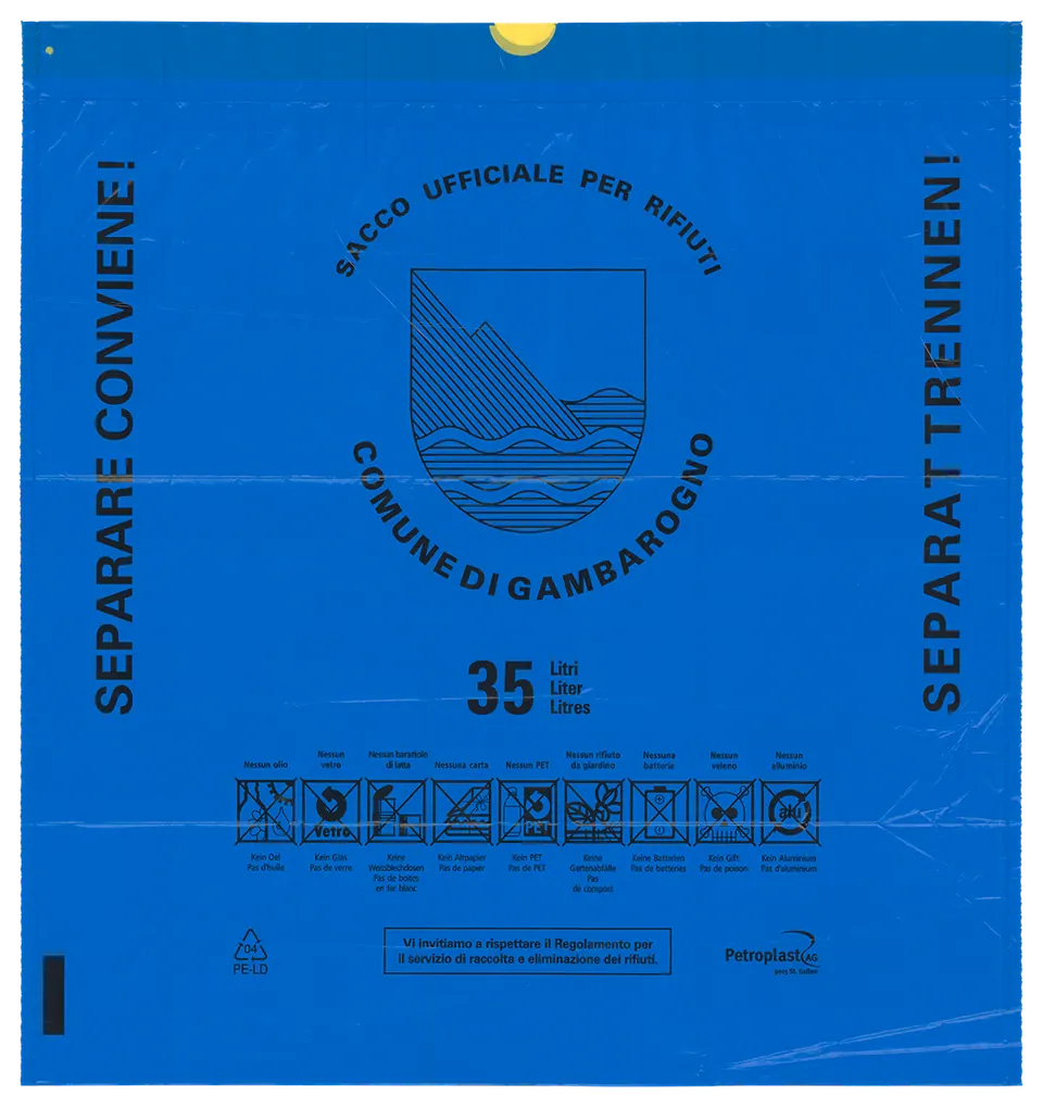 Gebührensack Gambarogno