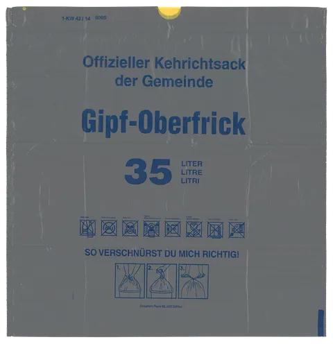 Gebührensack Gipf-Oberfrick