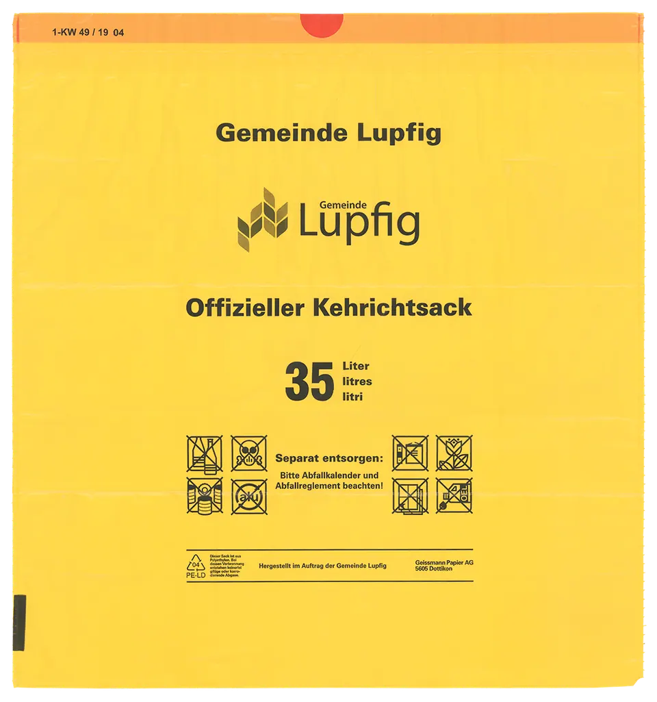 Gebührensack Lupfig