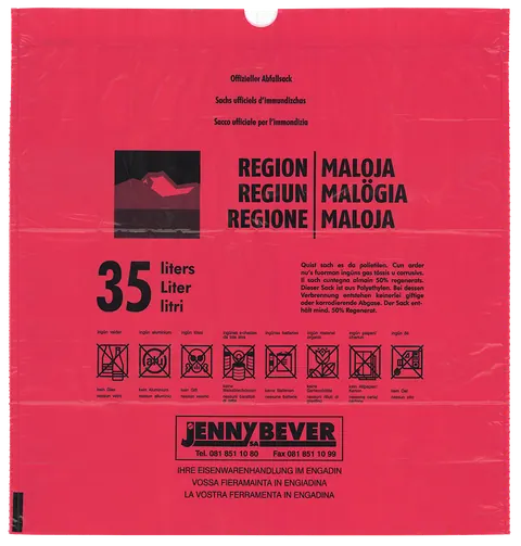 Gebührensack Maloja