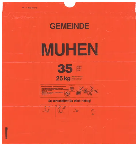 Gebührensack Muhen