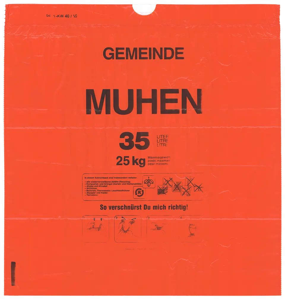 Gebührensack Muhen