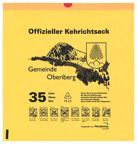 Gebührensack Oberiberg