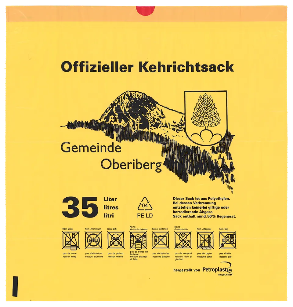 Gebührensack Oberiberg