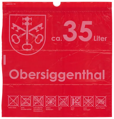 Gebührensack Obersiggenthal