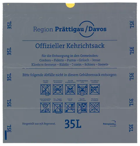 Gebührensack Prättigau/Davos