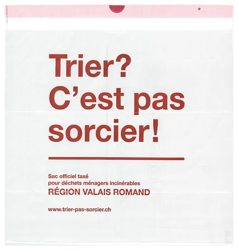 Gebührensack Valais romand