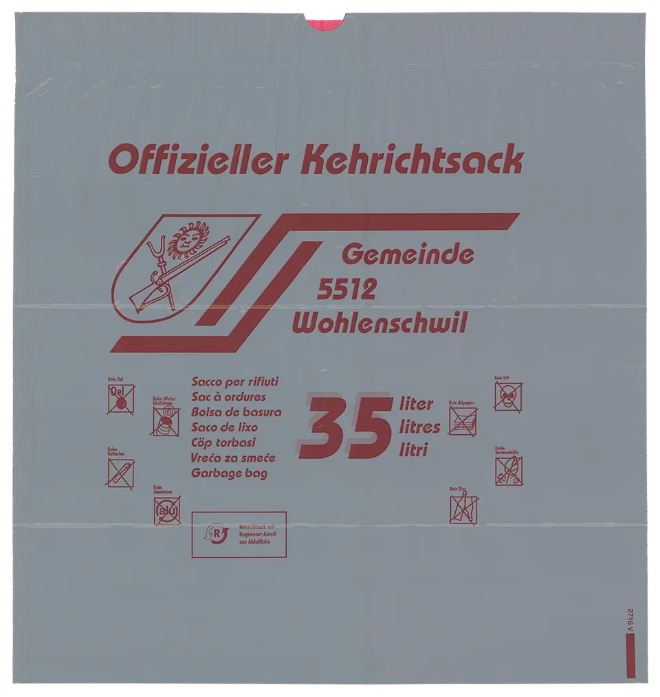 Gebührensack Wohlenschwil